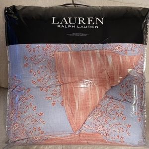 Ralph Lauren MULTI Marley Reversible 3-Pc. Paisley Comforter Set, King